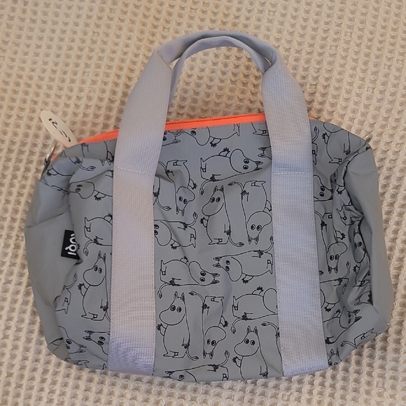 loqi Handbags - NWT Gray Reflective Tote Bag with Moomin Print